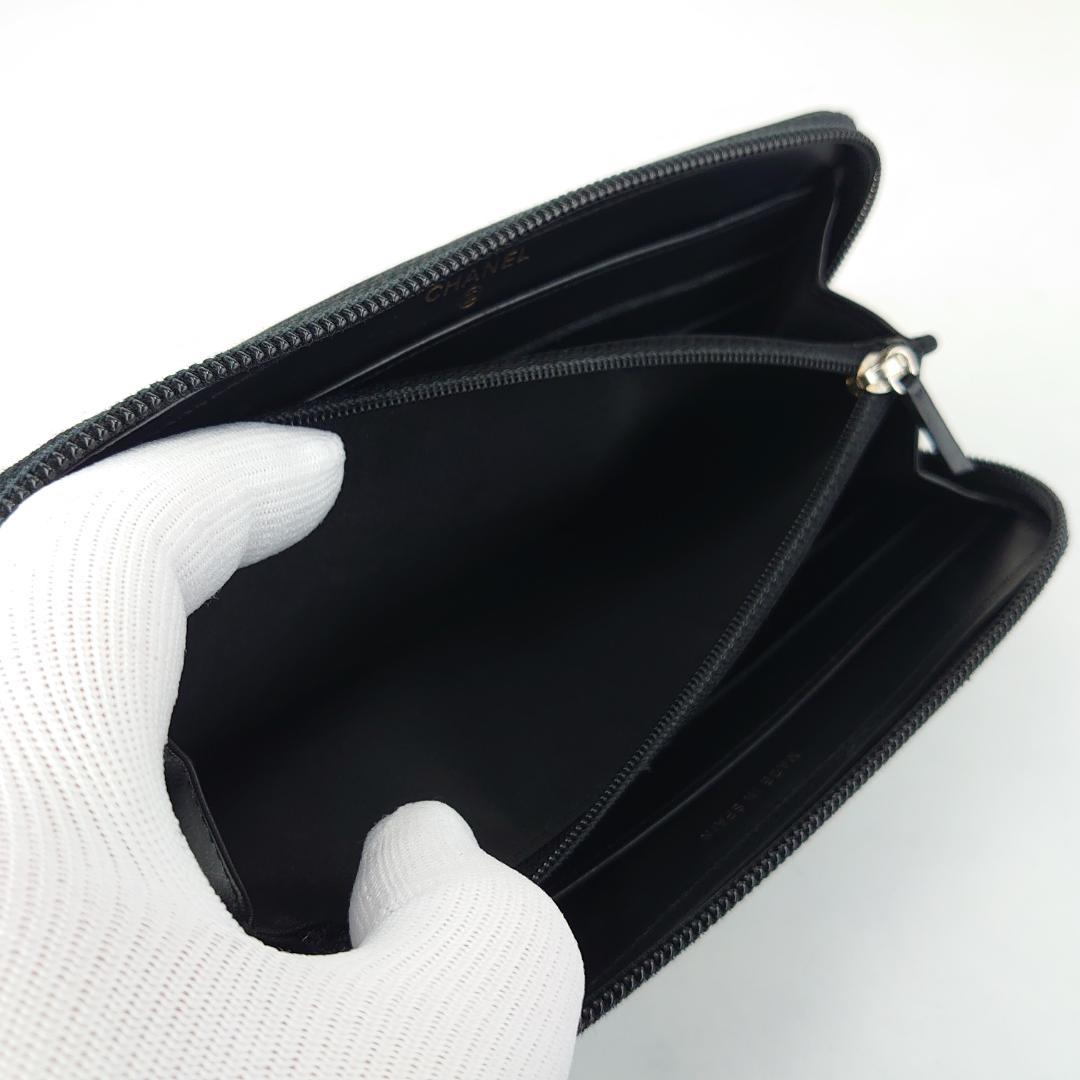 【morishoさま用】ボーイシャネル　ラウンドファスナー長財布　1210