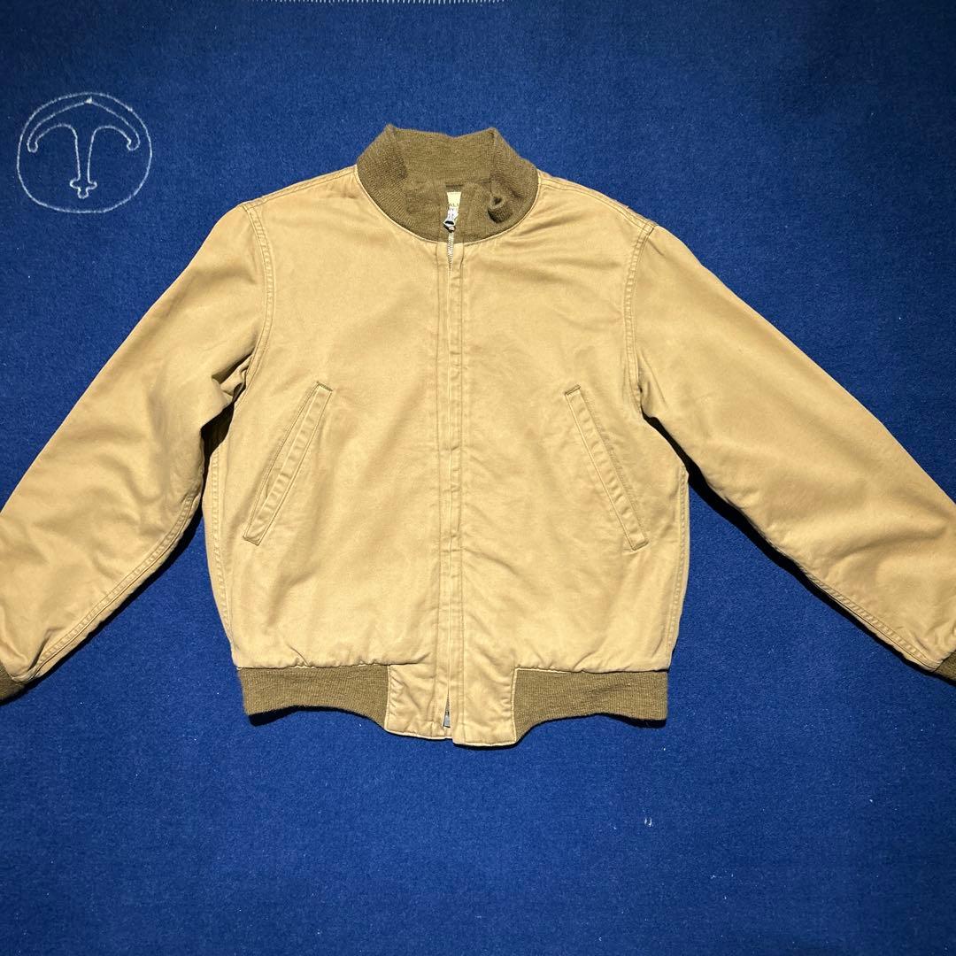THE REAL McCOY’SタンカーズジャケットXS キャメル
