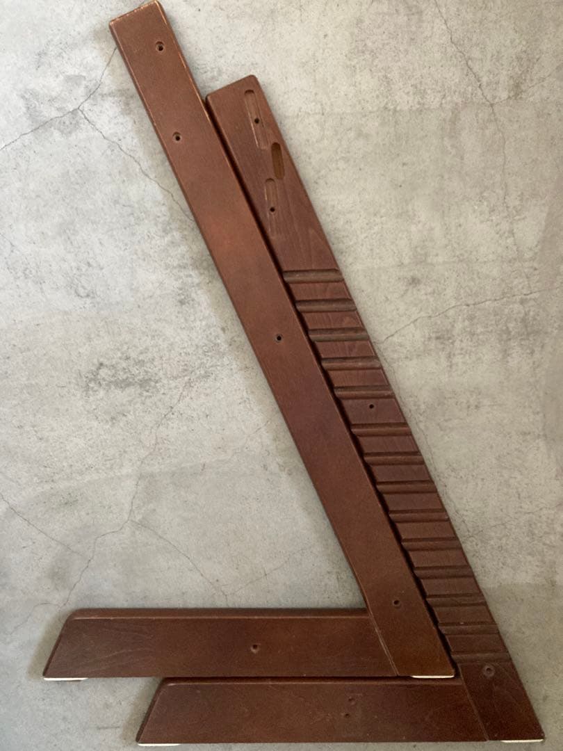 ストッケ　トリップトラップ　ウォールナットブラウン　ベビーセット付　S/N3