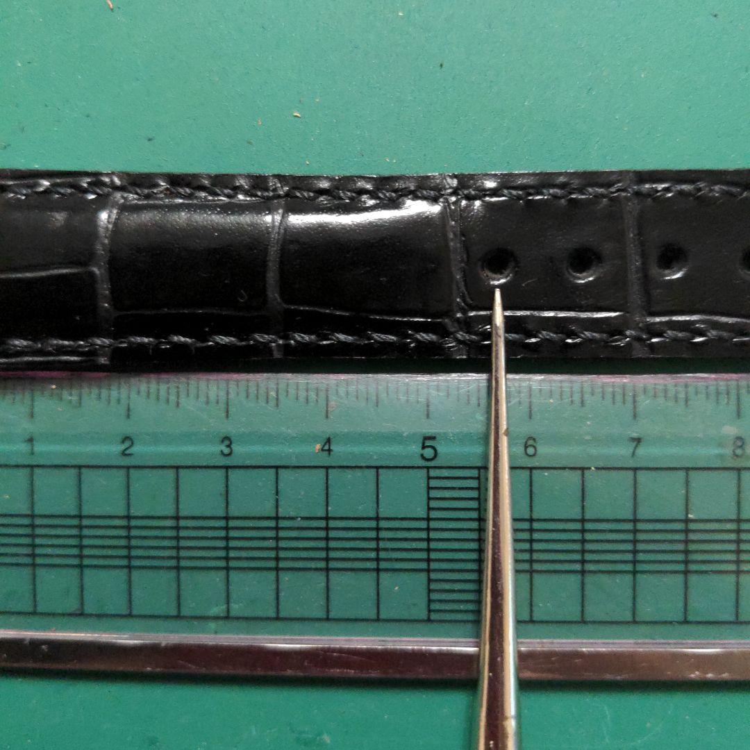 hyama9　オーダー製作　コードバン　クロコ型押し