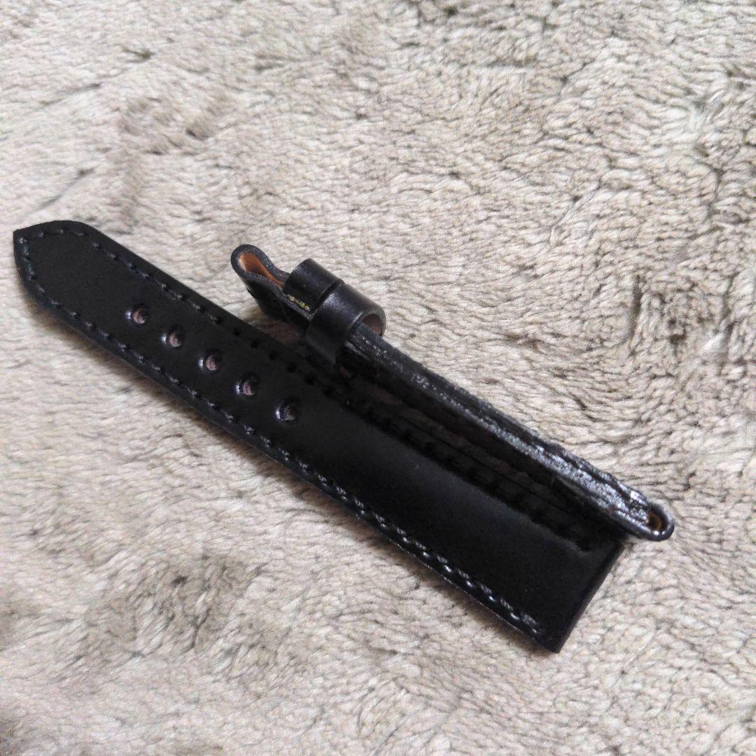 hyama9　オーダー製作　コードバン　クロコ型押し