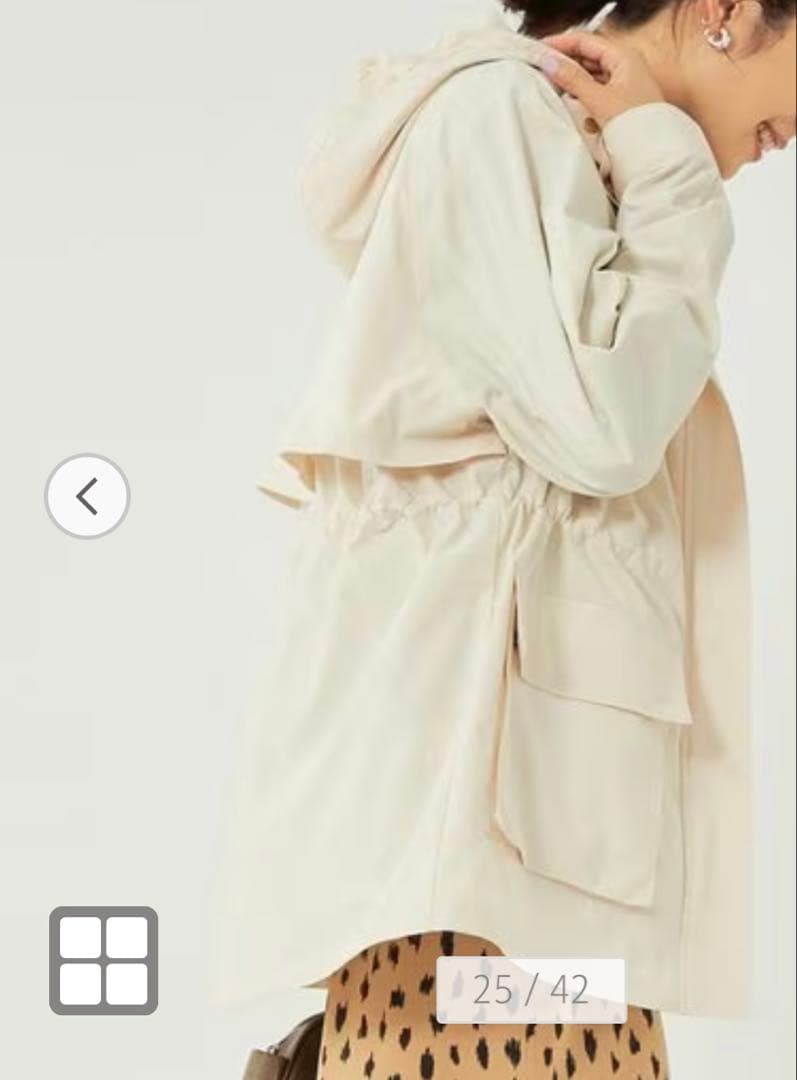 【新品・タグ付き】グリーンレーベルリラクシング　モッズコート　36