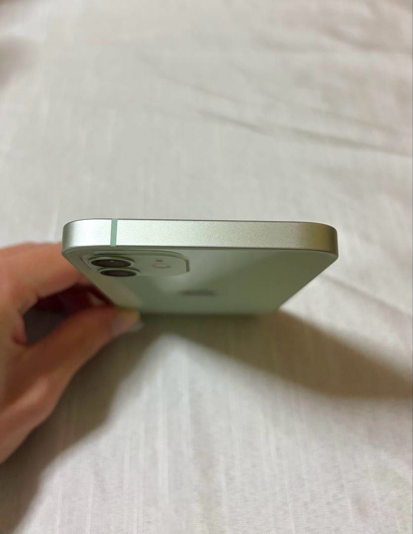 【美品・箱付き】Apple iPhone グリーン 本体 128GB