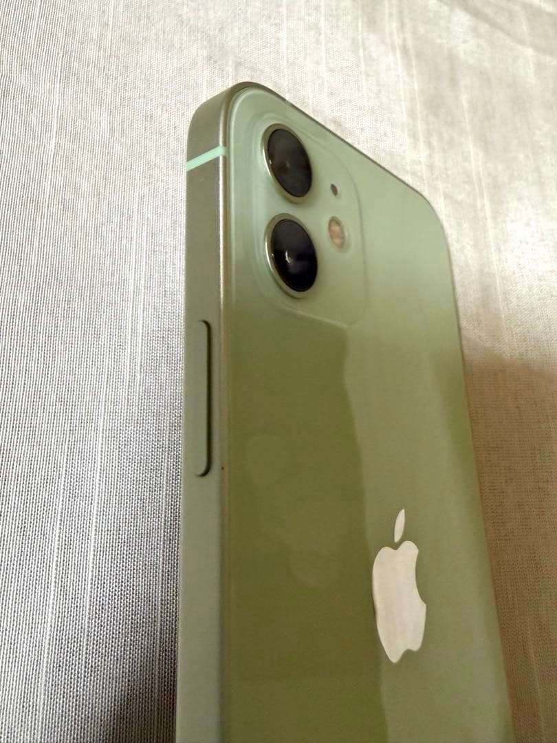 【美品・箱付き】Apple iPhone グリーン 本体 128GB