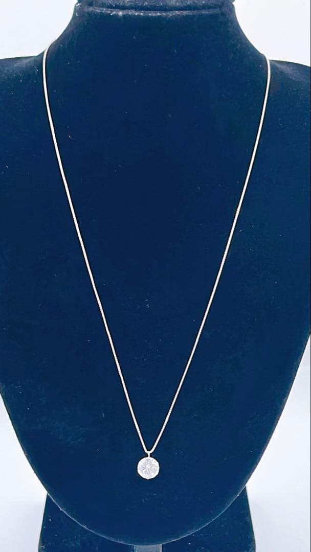 トップ Pt900 ダイヤモンド 1.383ct ネックレス Pt850