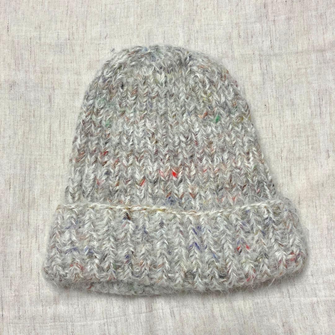 Karakoram アルパカウールシルクリブハット