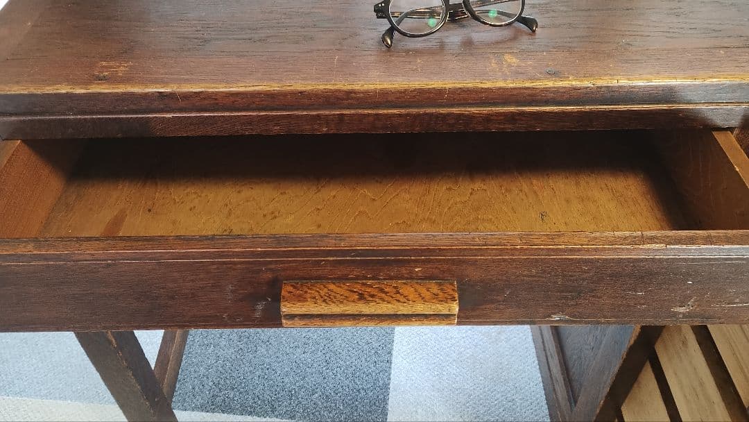 ★引き取り専用★机★学習デスク★木製★アンティーク★