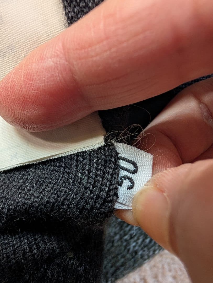 アレキサンダーマックイーン　バケットハット　迷彩　カモフラ　ウール　カシミヤ