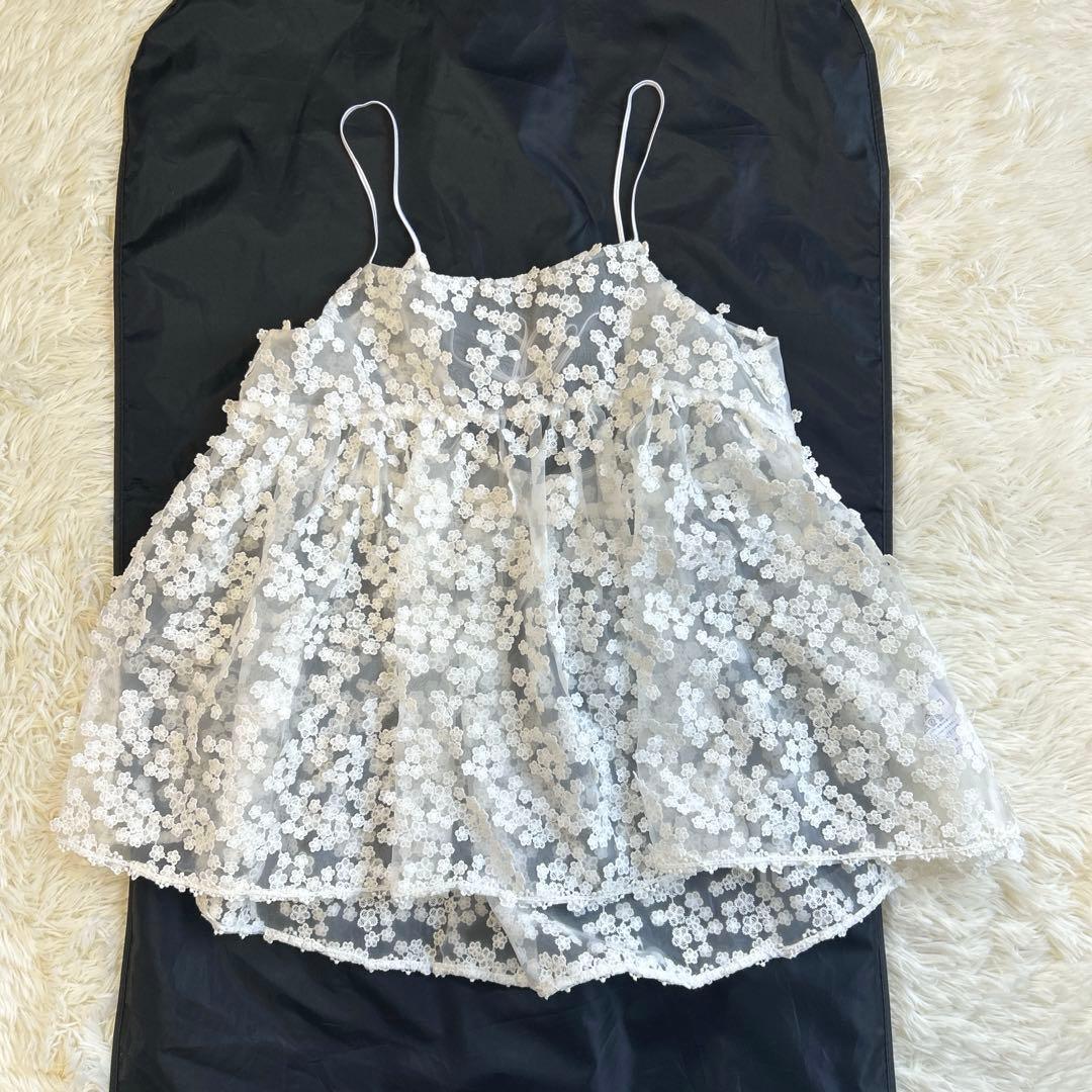 未使用級美品✨イエナ フラワーエンブロイダリー キャミソール 25SS 完売品