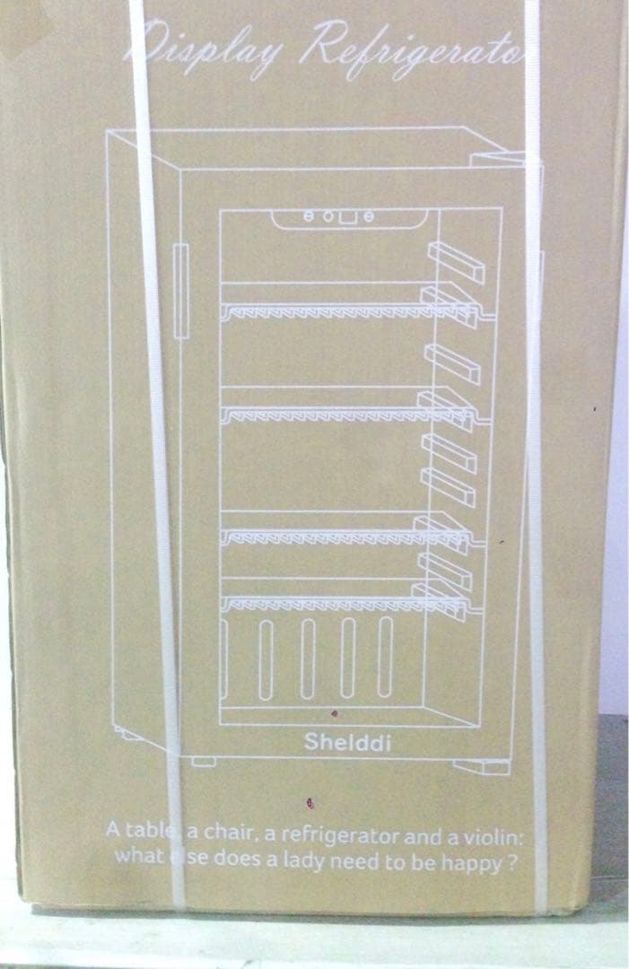 大型冷蔵庫 93L おしゃれ コンプレッサー式 透明ガラスドア 静音