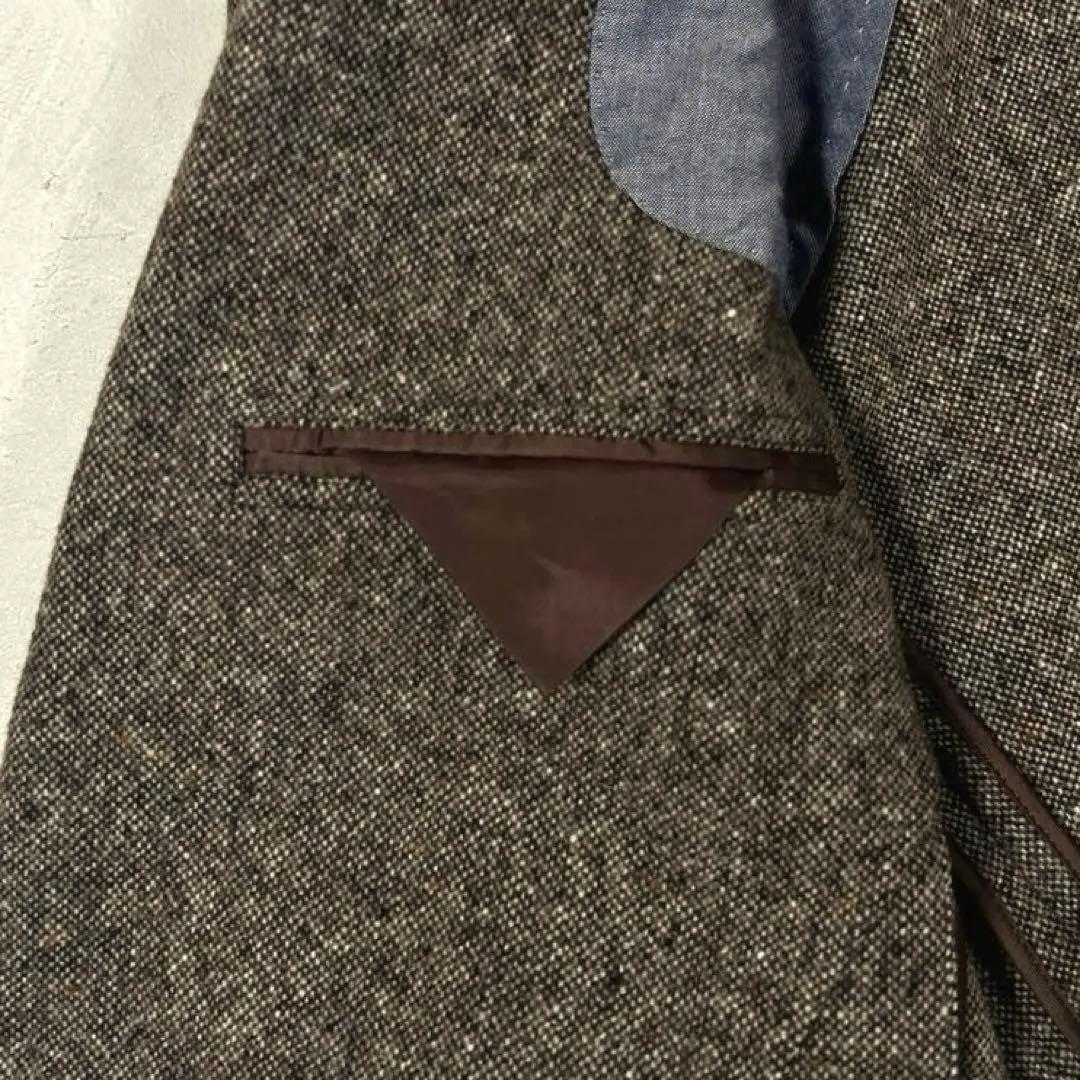 美品 ブルックスブラザーズ ドネガルツイード 2つ釦 アメリカンスポーツコート