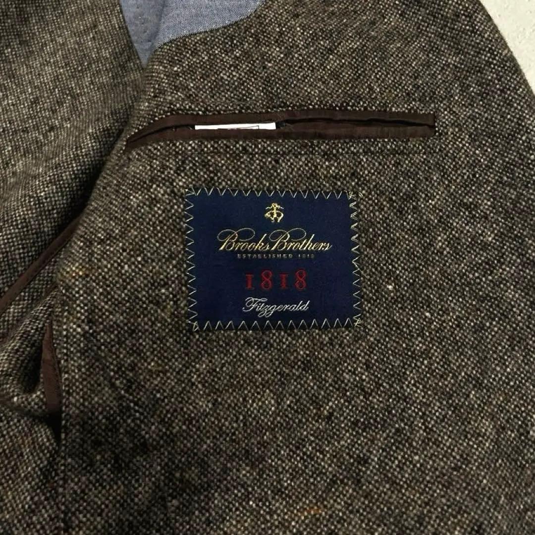 美品 ブルックスブラザーズ ドネガルツイード 2つ釦 アメリカンスポーツコート