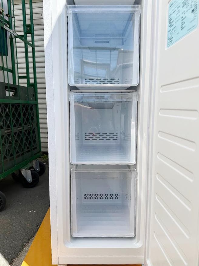 AQUA アクア ノンフロン冷凍庫 102L 右開き スリムサイズ 2021年製