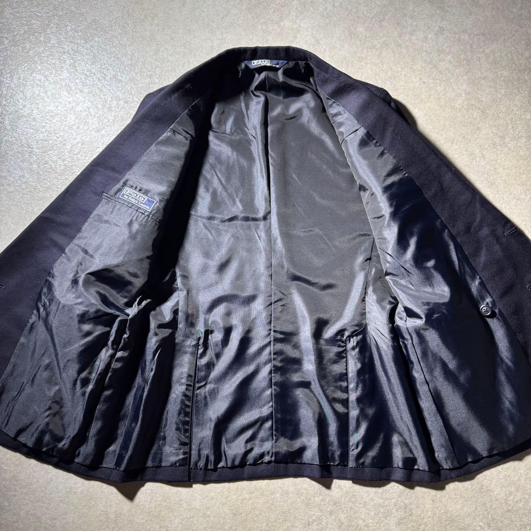 polo by ralph lauren 紺ブレ 金ボタン ダブル ジャケット