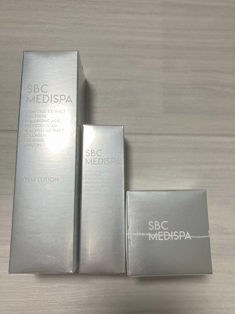 SBC MEDISPAエクソソーム ローション&セラム&ステムクリーム