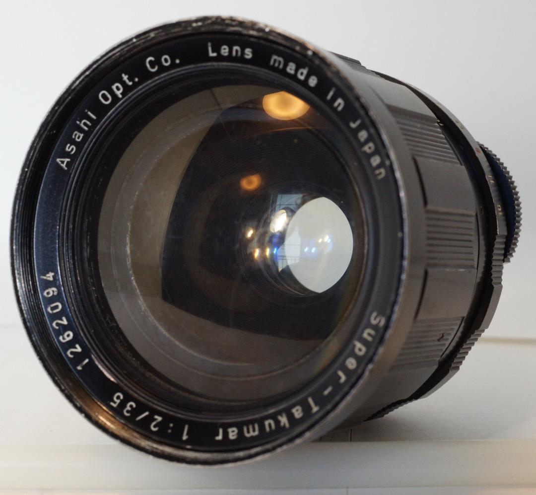 ペンタックス Super Takumar 35mm F/2 広角レンズ 前期型