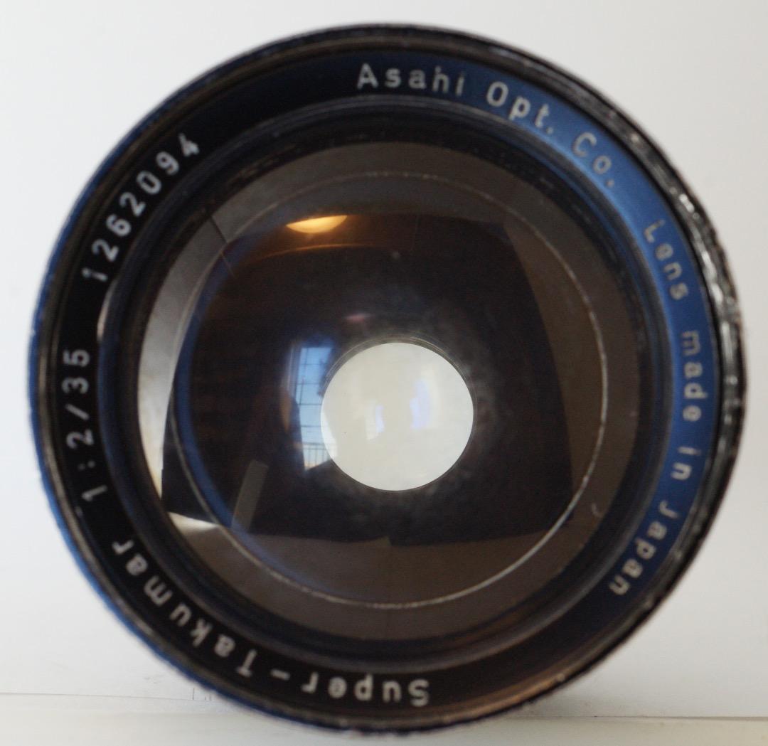 ペンタックス Super Takumar 35mm F/2 広角レンズ 前期型