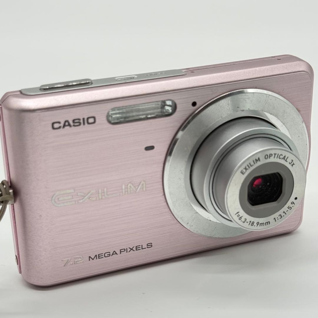 美品　CASIO EXILIM EX-Z77 ピンク 7.2MP 動作確認済み