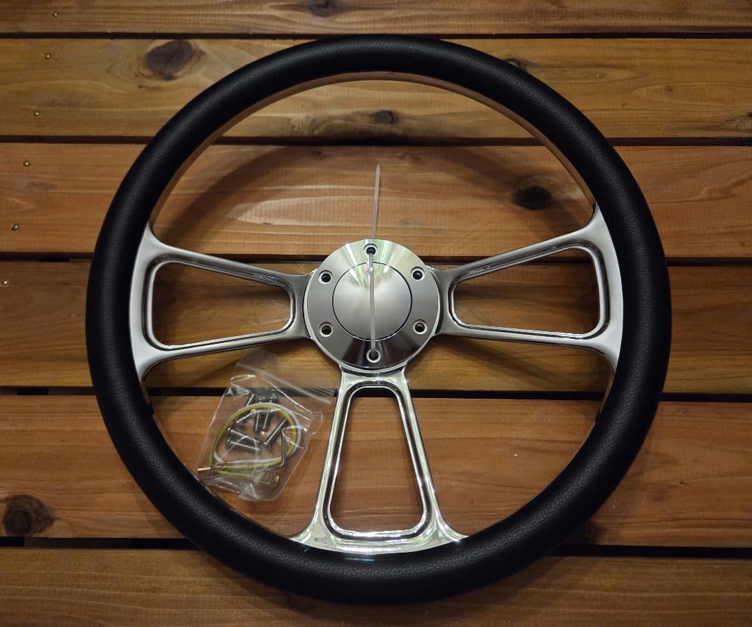 最終値下げ！即日発送！新品未使用！ビレットステアリング 350mmピッチ70！