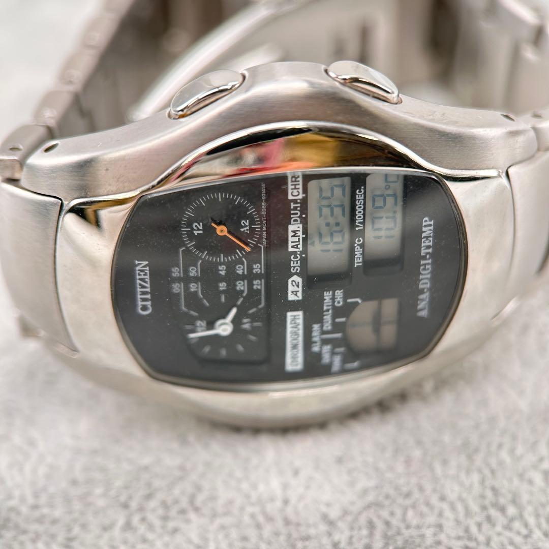 S58 【希少】 シチズン アナデジテンプ オルタナモデル 腕時計