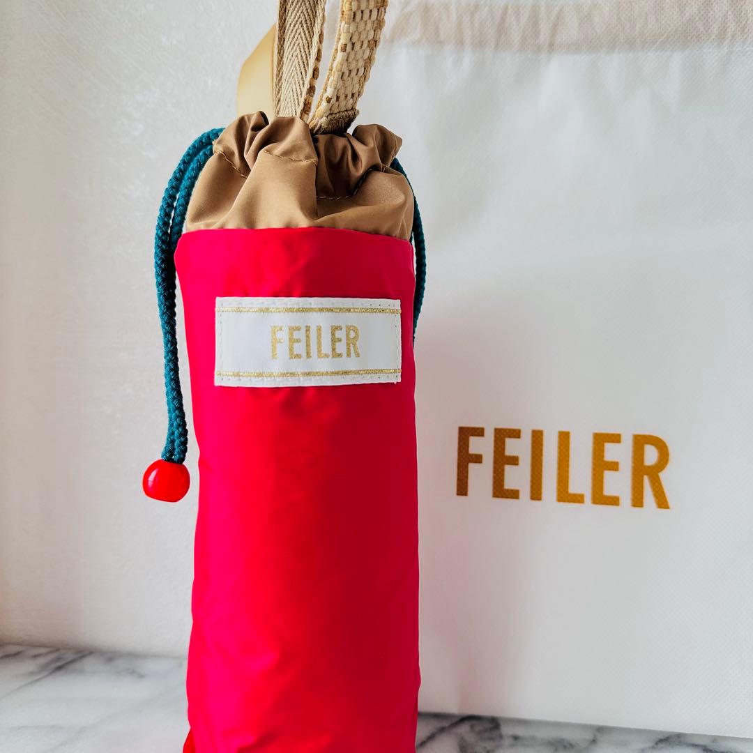 FEILER(フェイラー) 巾着式ボトルポーチ