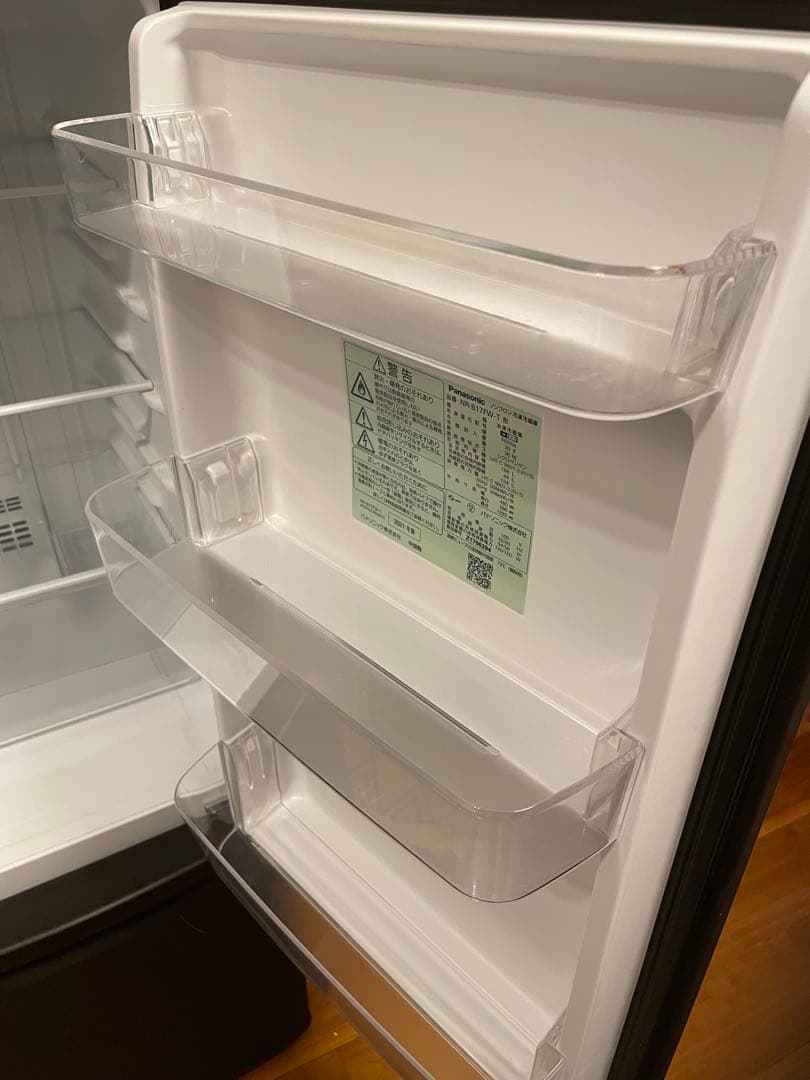 Panasonic 冷蔵庫 NR-B17FW-T 21年製 保証付