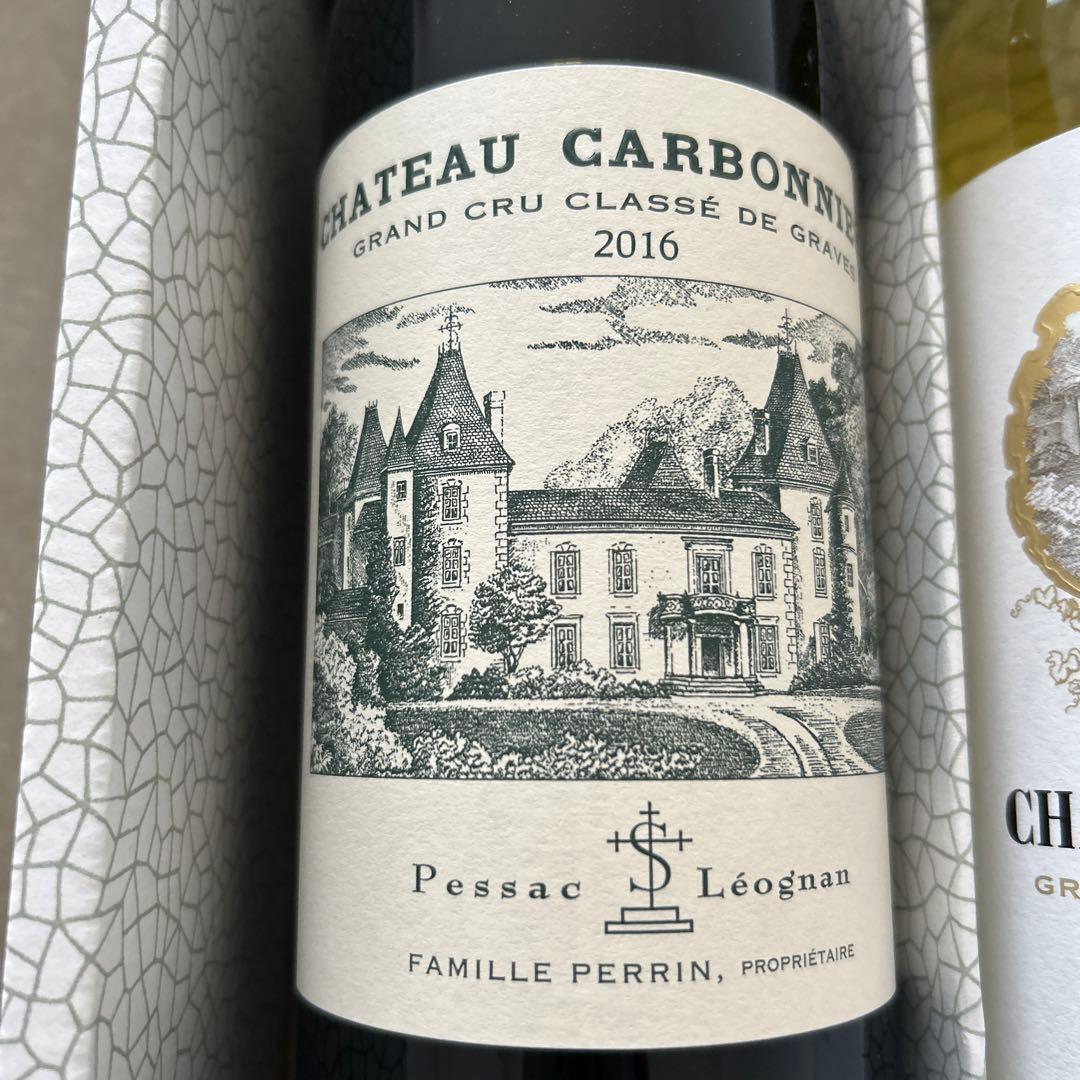 シャトーカルボーニュ　ルージュ　ブラン　2016 ワイン　セット