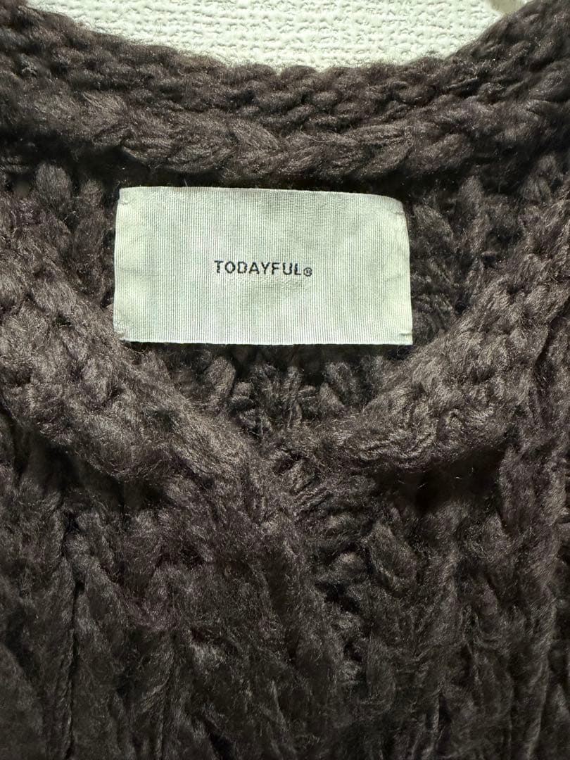 Mix Handknit Vest Slub Knit Pulloverまとめ