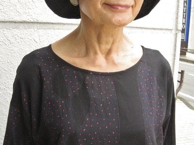 JURGENLEHL ヨーガンレール ポルカドットプリントチュニック