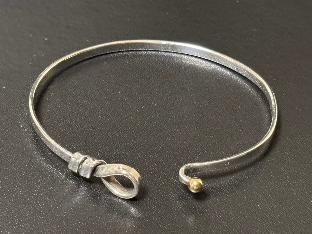 Tiffany & Co. フック&アイバングル ブレスレット コンビ 美品