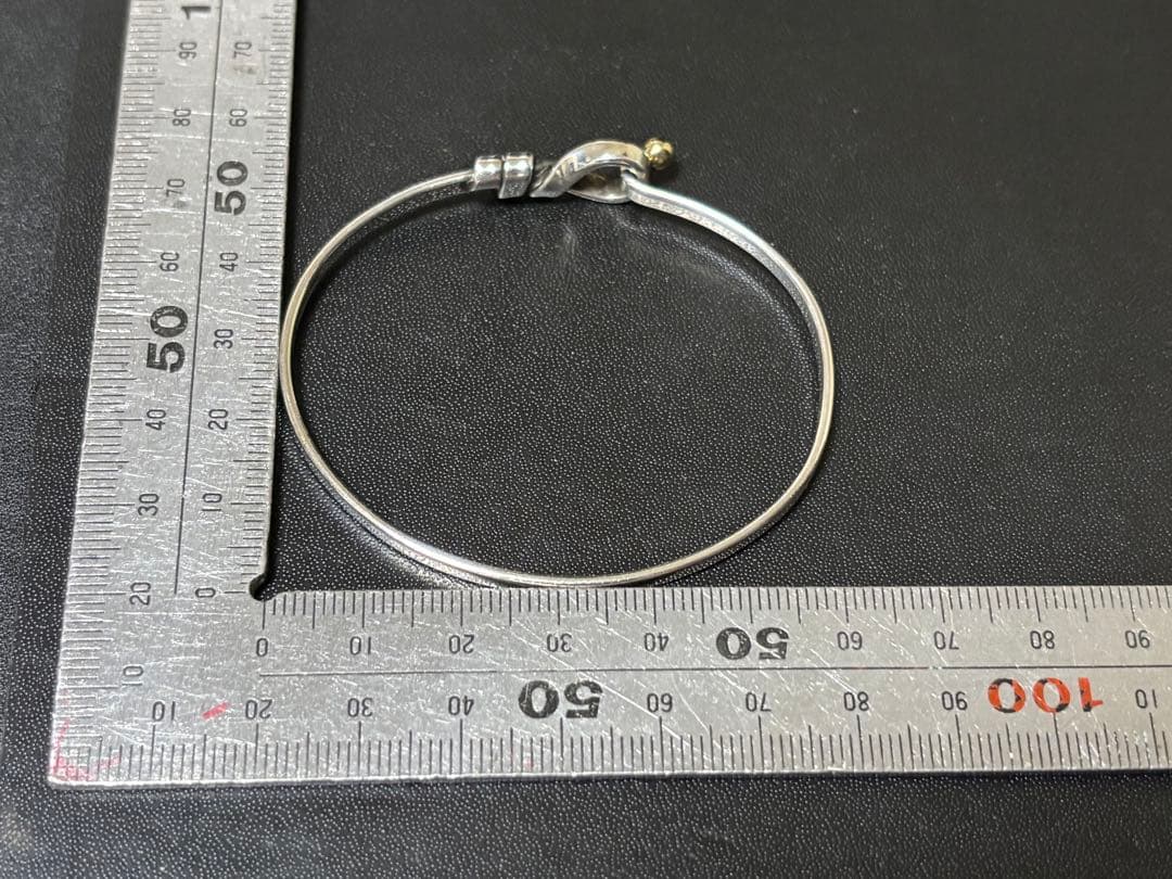 Tiffany & Co. フック&アイバングル ブレスレット コンビ 美品