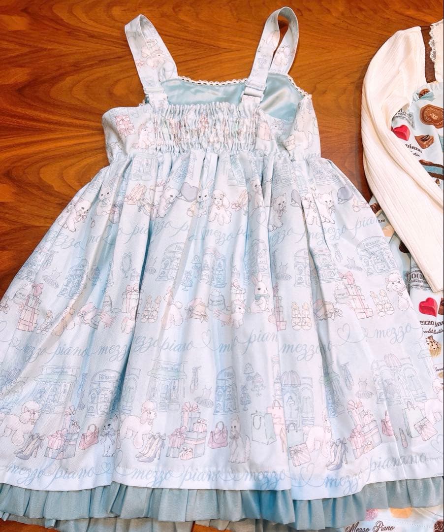 新品あり　メゾピアノ　120㎝　秋冬物　9点セット