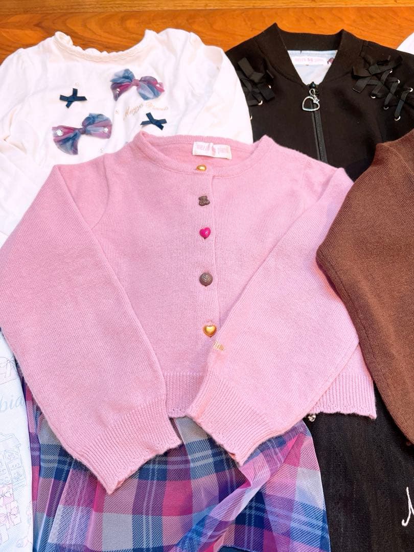 新品あり　メゾピアノ　120㎝　秋冬物　9点セット