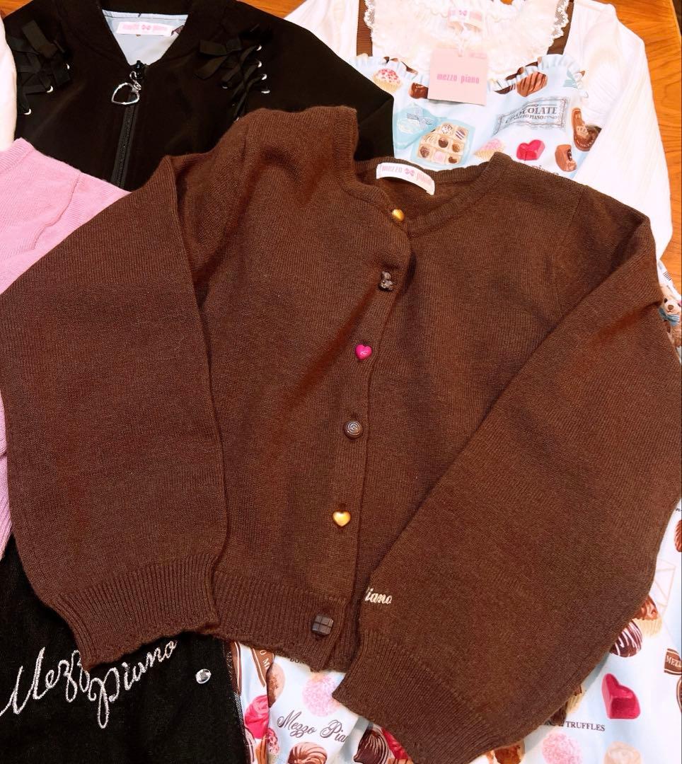 新品あり　メゾピアノ　120㎝　秋冬物　9点セット