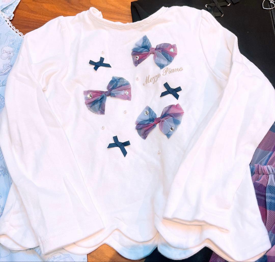 新品あり　メゾピアノ　120㎝　秋冬物　9点セット