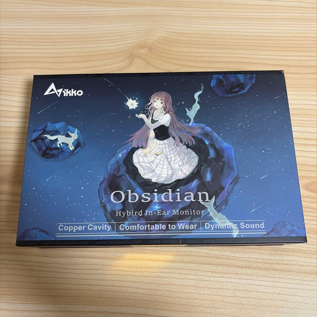 ikko oh10 Obsidian 4.4mmケーブル付き