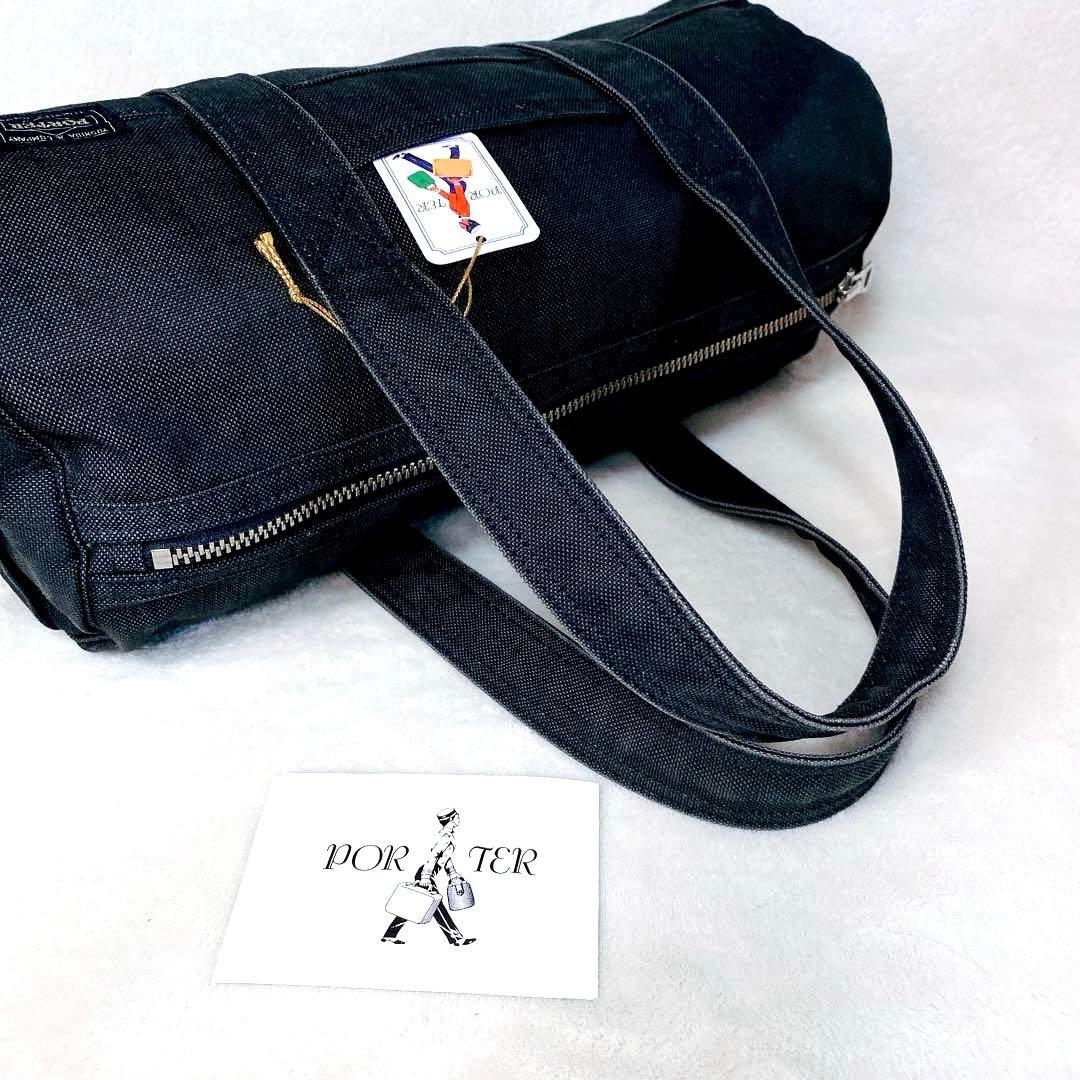 美品✨ PORTER スモーキー✨ ボストンバッグ ミニ ドラムバッグ