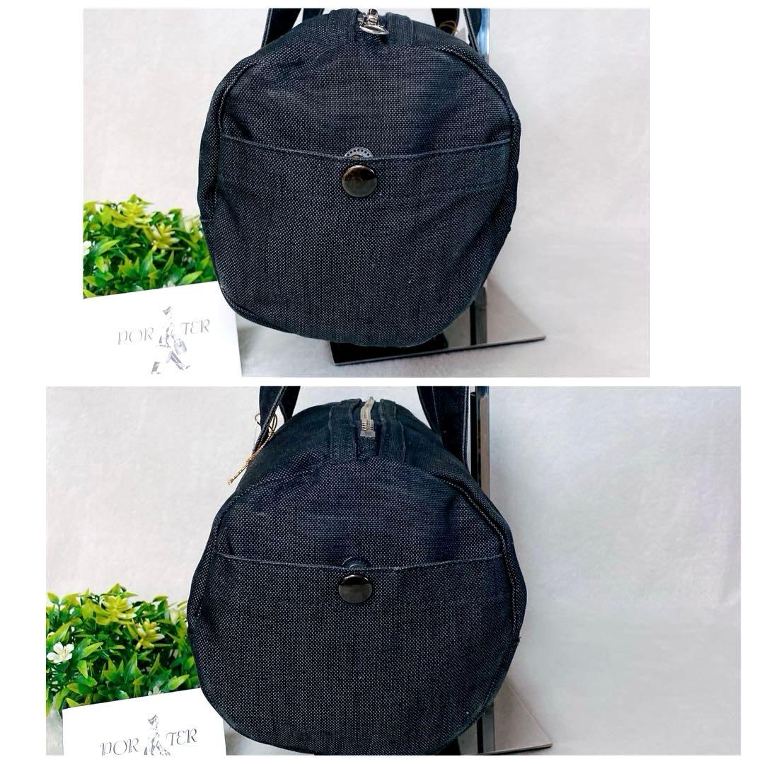 美品✨ PORTER スモーキー✨ ボストンバッグ ミニ ドラムバッグ