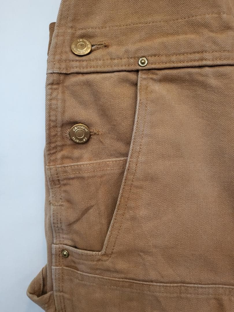 Carhartt ダブルニーオーバーオール ●アメリカ古着（商品番号5466）