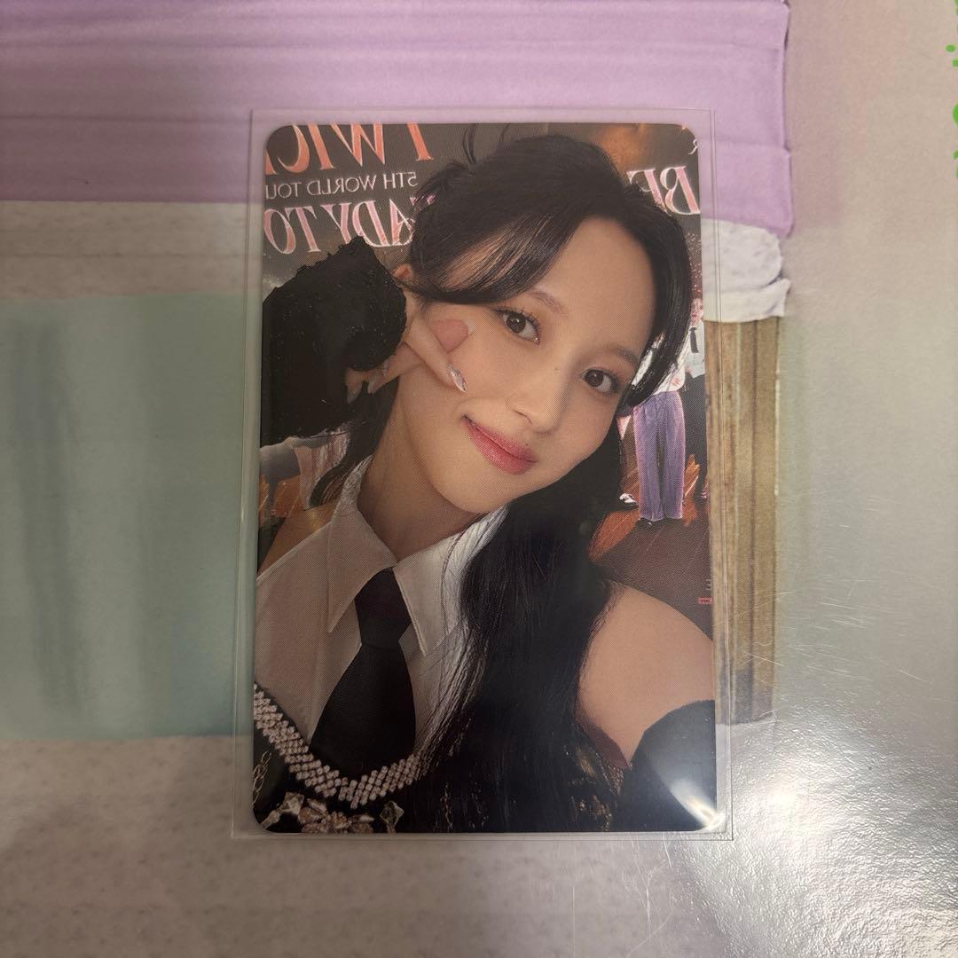 TWICE ミナ READY TO BE ソウルコン DVD JYP特典 トレカ