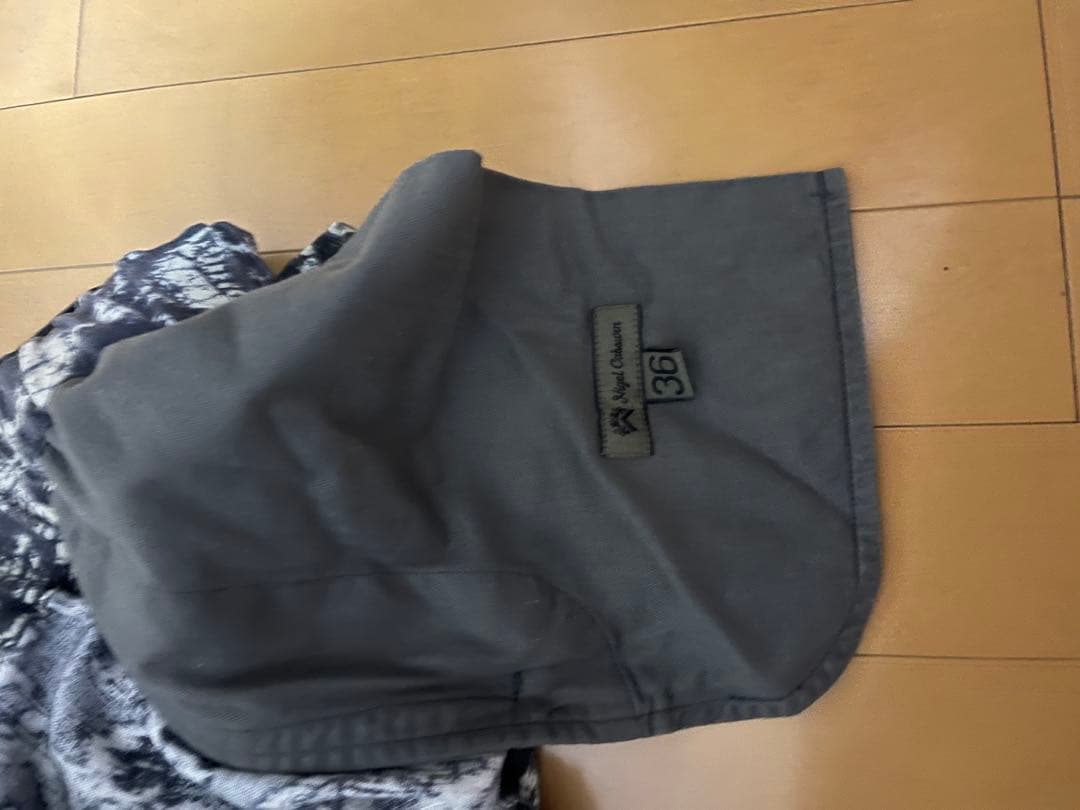 NigelCabournナイジェルケーボンリネンショートパンツトライバル