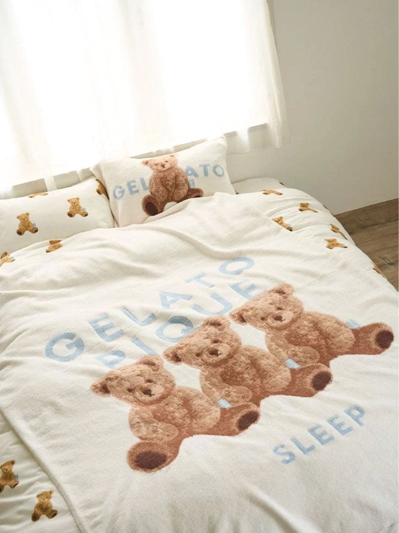 【新品】gelato pique Sleepトイプードルジャガードマルチカバー