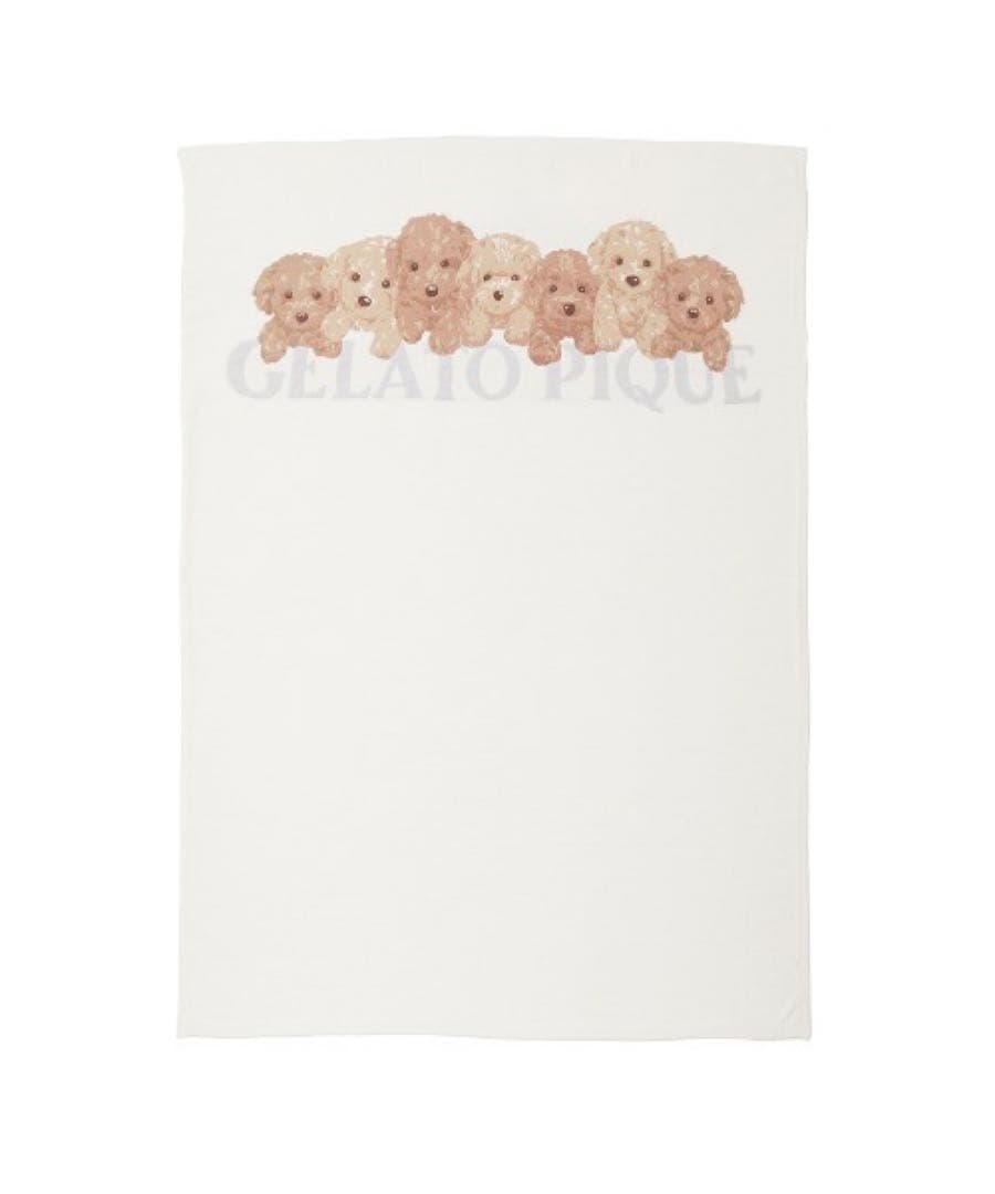 【新品】gelato pique Sleepトイプードルジャガードマルチカバー