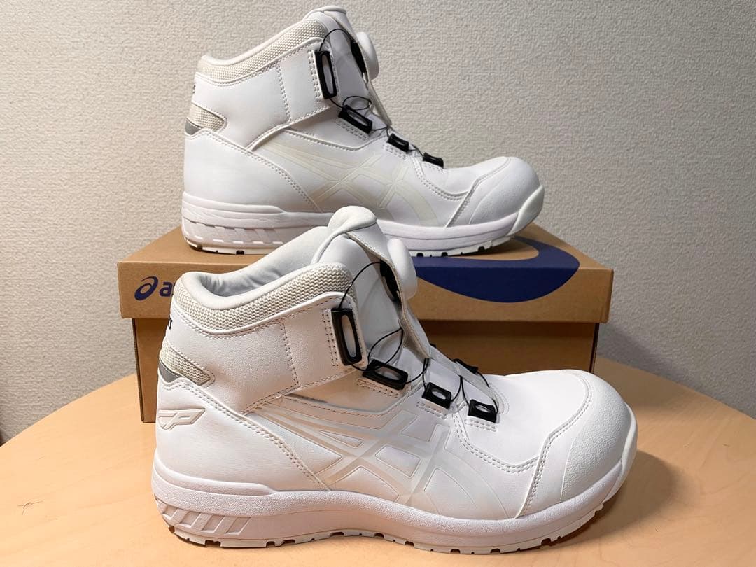 asics ウィンジョブ CP304 BOA 27cm 白