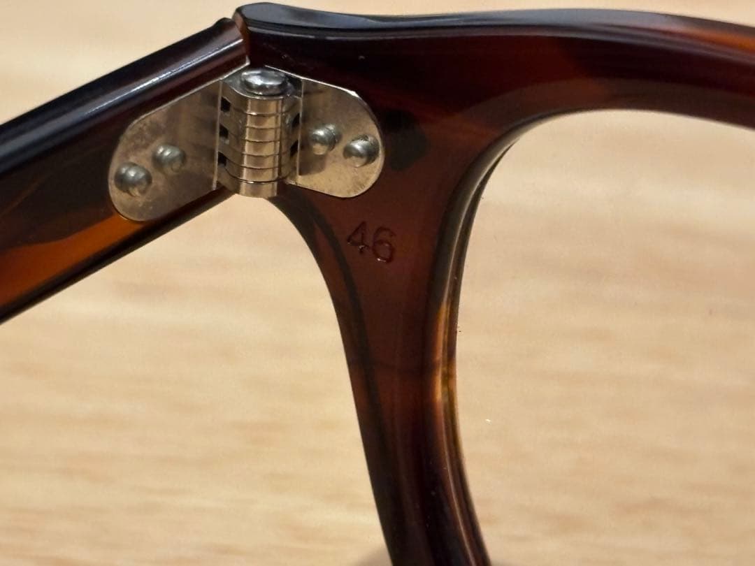 小物 JULIUS TART OPTICAL AR46/24-DEMI AMBER