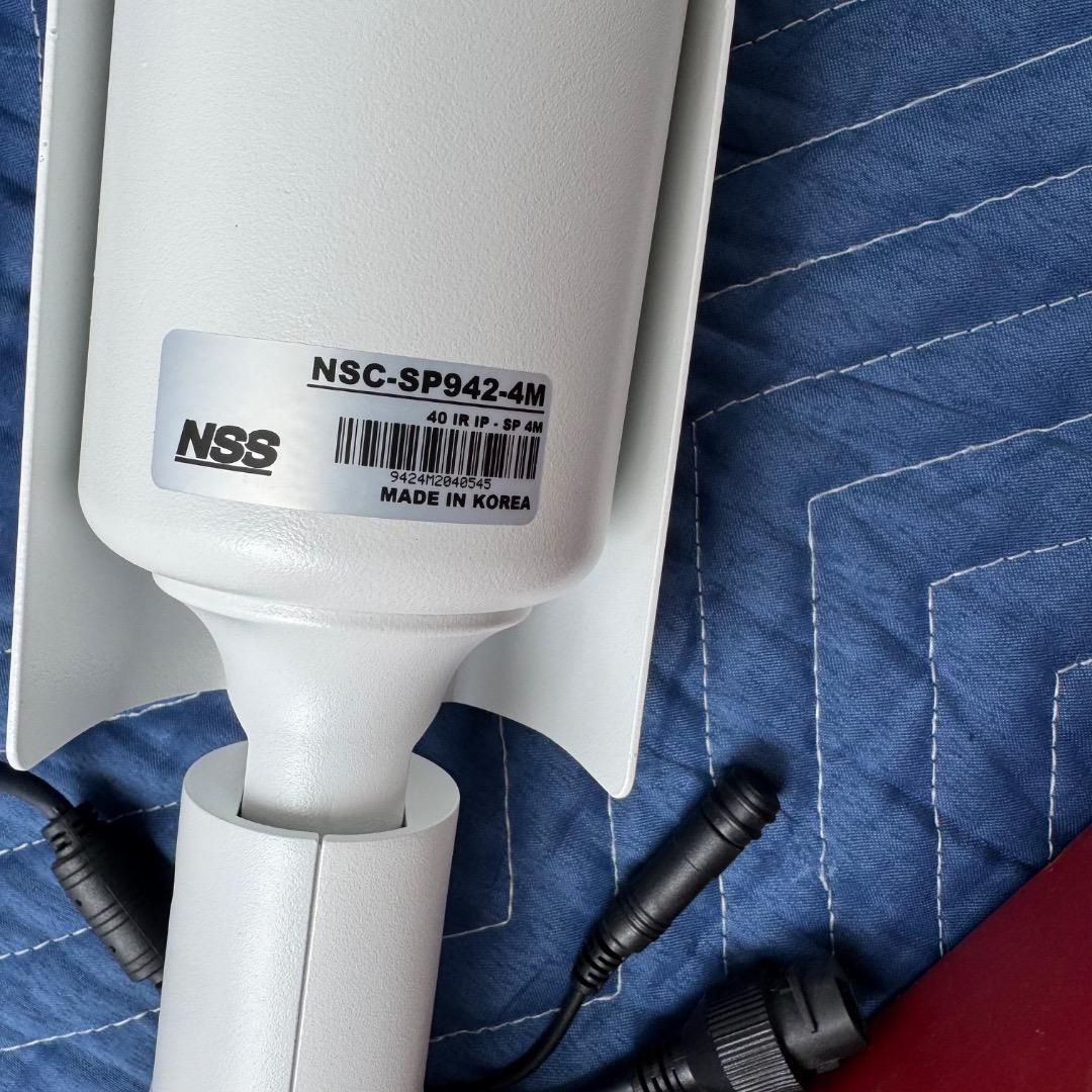 防犯カメラ NSS IR SECURITY CAMERA