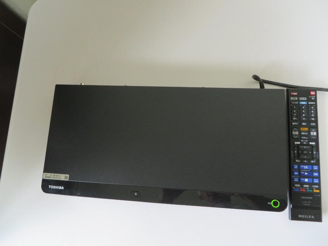 東芝タイムマシーンレコーダー　DBR-M4008 4K対応品 2020年製
