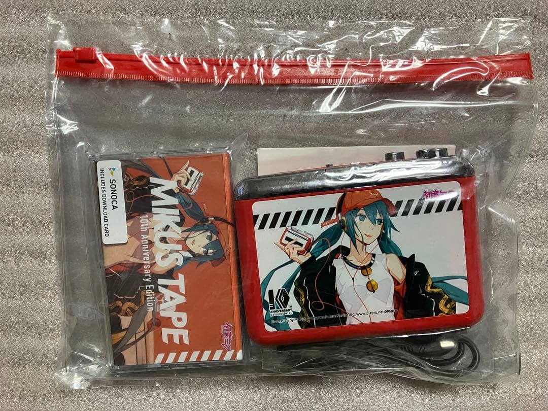 ポータブルプレーヤー MIKU'S TAPE -10th Anniversary Edition-
