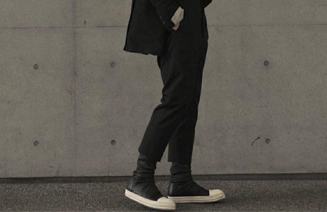 美品　リックオウエンス　スラックスパンツ　ss18