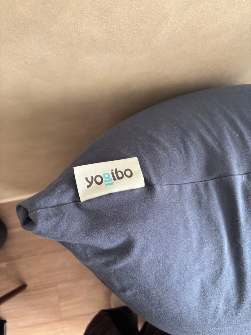 ヨギボーミディ　ビーズクッション ネイビーブルー　Yogibo Midi